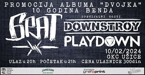 Нови албум ужичког бенда БРАТ