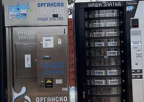 Млекомат на врху Торника