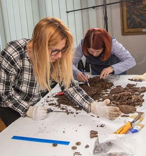 Вредна археолошка открића на локалитету у Сеништима