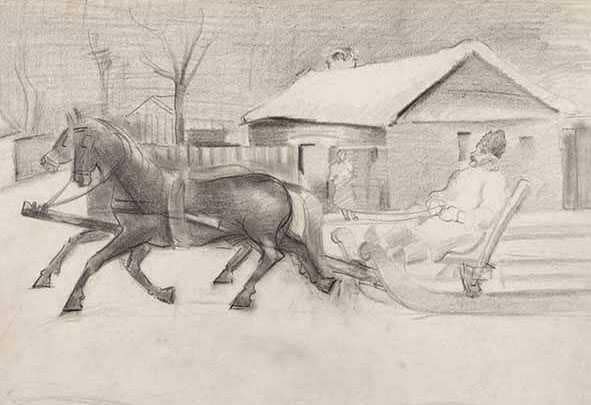 Цртежи Саве Шумановића у ужичкој Градској галерији