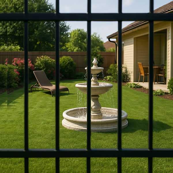 Како уредити двориште: Панелна ограда и базен као тандем из снова