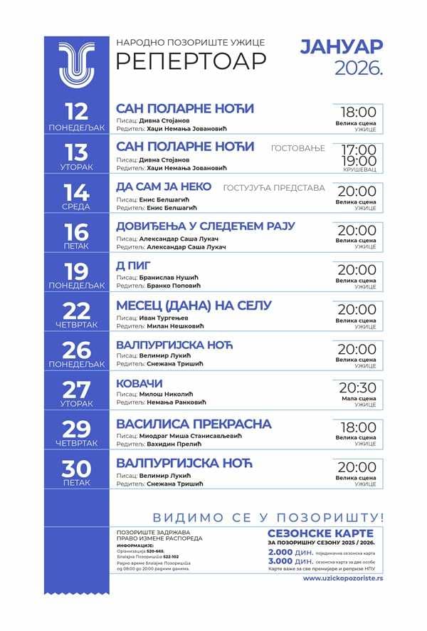 Народно позориште Ужице