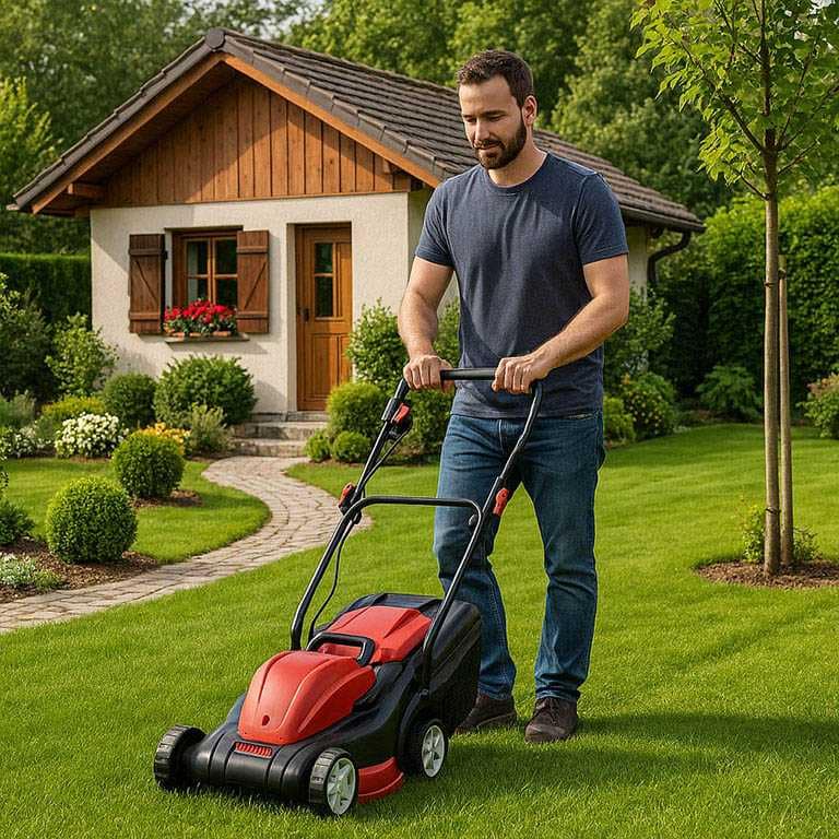 Електрична косилица - Designed by ChatGPT