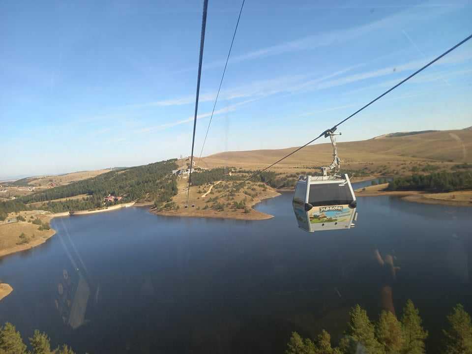 Уређење станице гондоле на Торнику